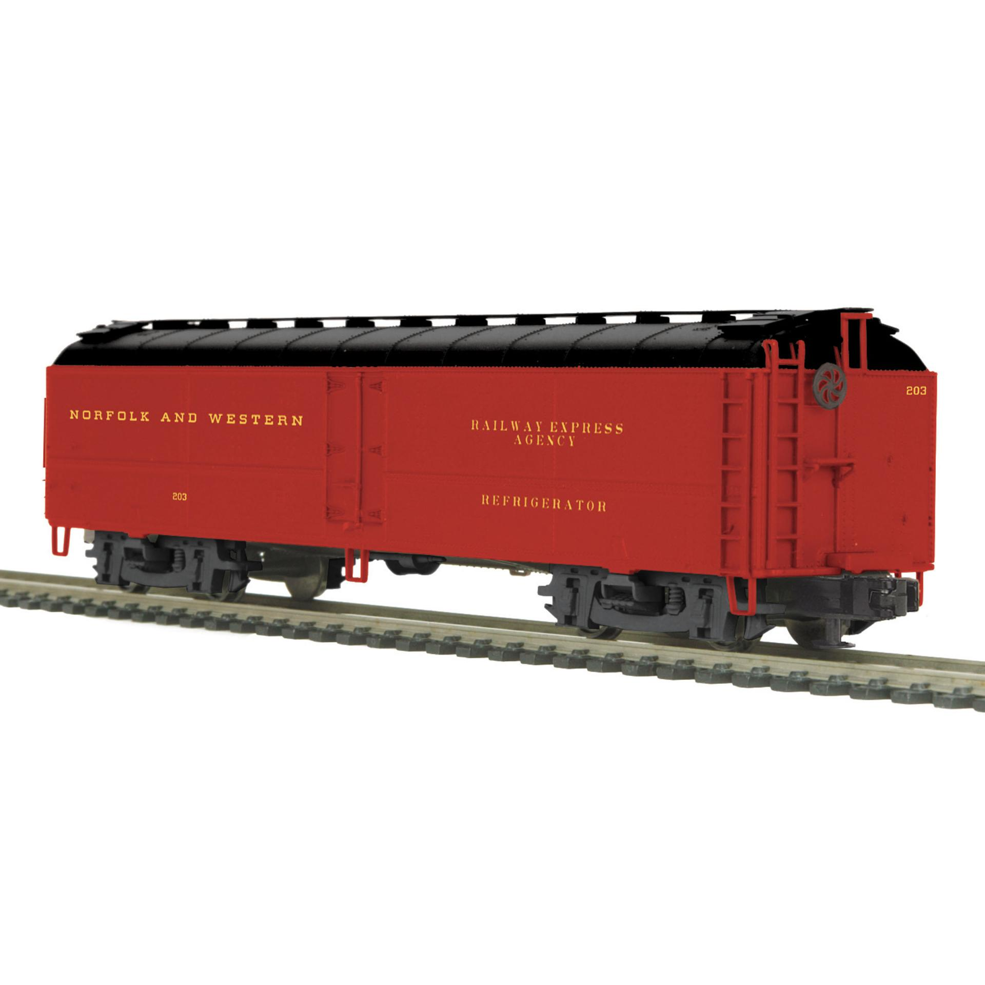 Mth 20 94161 norfolk western express reefer car east main trains