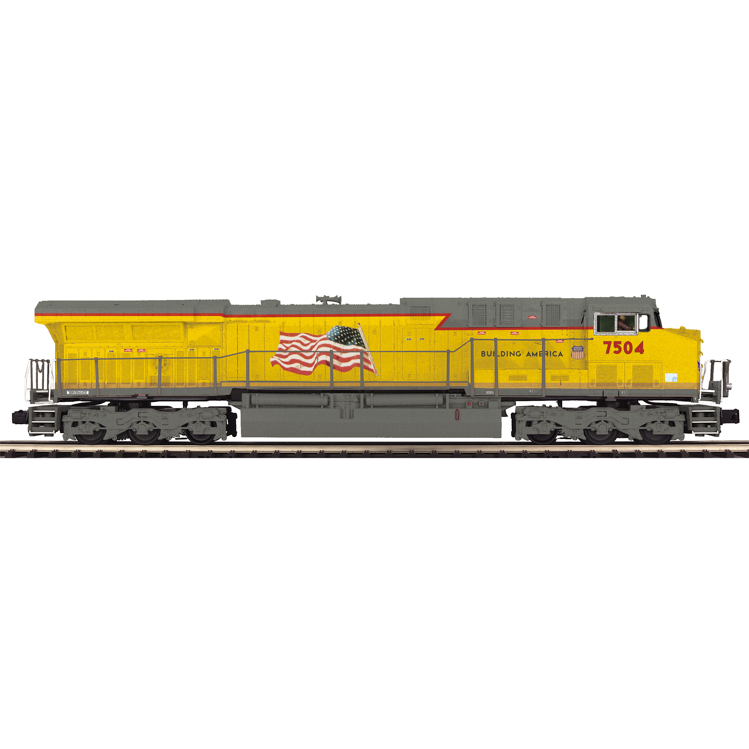 Union Pacific O Scale Premier F-7 A Unit Diesel Engine w/Proto-Sound 3.0 (Hi-Rail Wheels) | MTH Trains