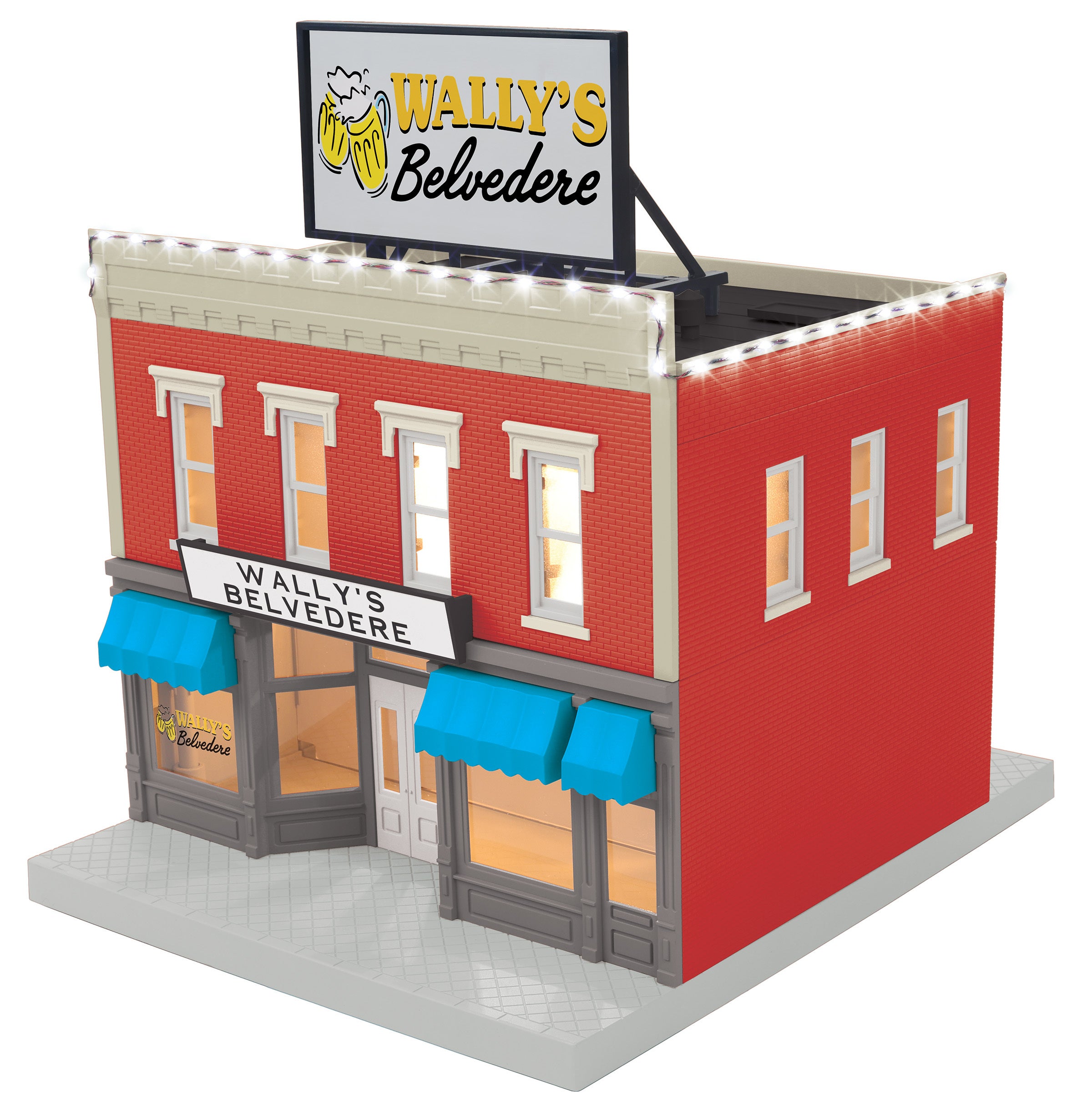 Mth 30 90684 city building leds wally s tavern east main trains